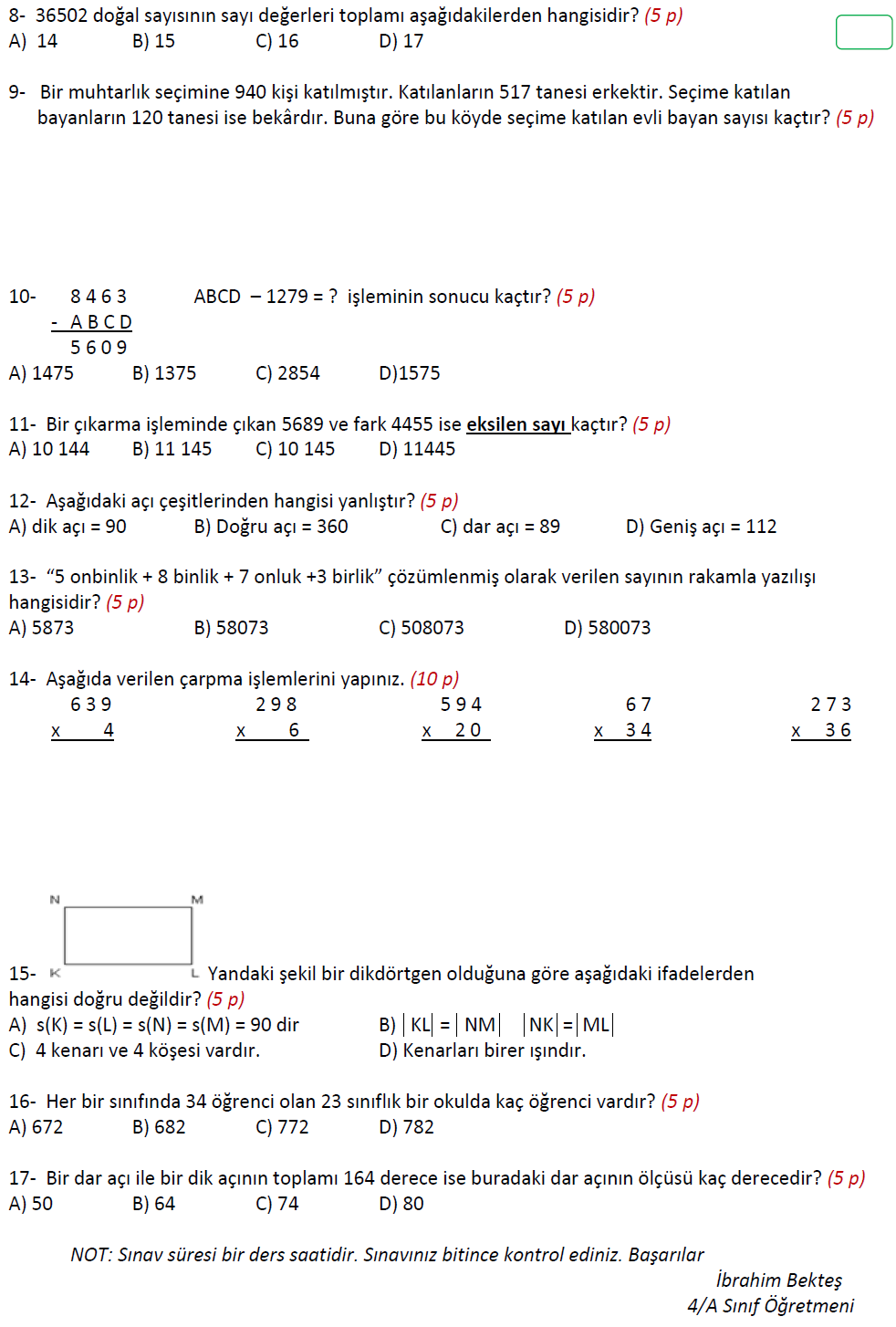 Eğitimhane 4sınıf Sosyal Bilgiler Milli Mücadele Treni - WRHS